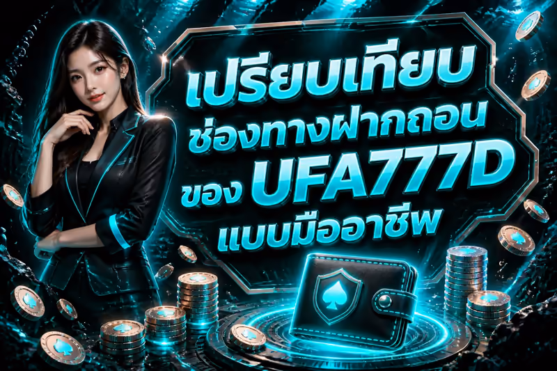 เปรียบเทียบช่องทางฝากถอนของ UFA777D แบบมืออาชีพ